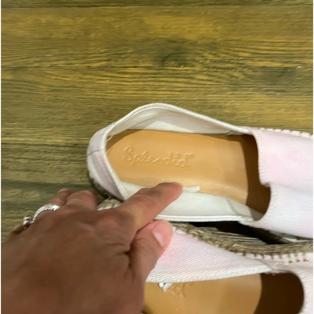 Splendid Pink Tie-Dye Laney Canvas Platform‎ Espadrilles Size 9.5